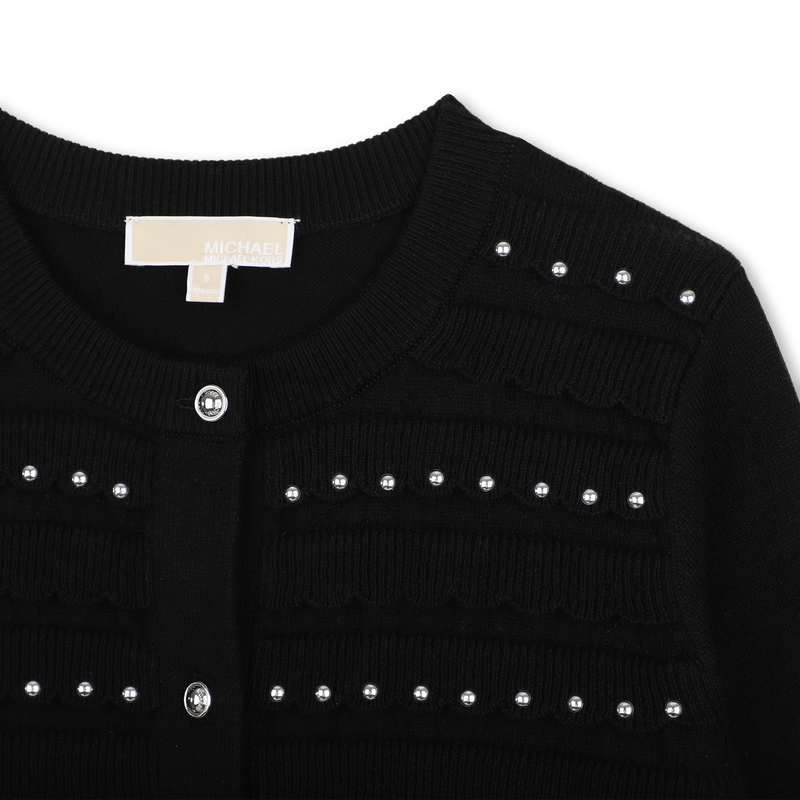 Knitted cardigan MICHAEL KORS 
                        GIRL