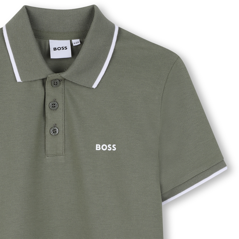 Short-sleeved polo shirt BOSS 
                        BOY