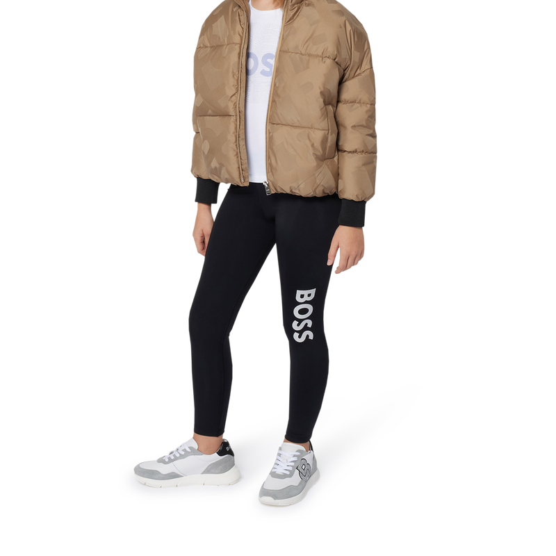 Zip-Up High-Neck Jacket BOSS 
                        GIRL