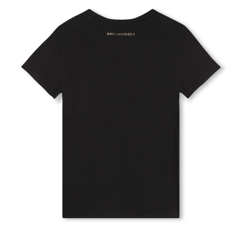 Reversible Sequined T-Shirt KARL LAGERFELD KIDS 
                        GIRL