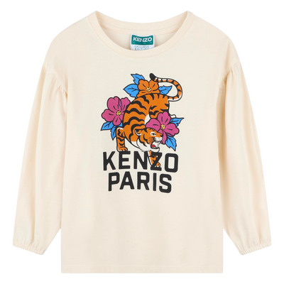 Long-Sleeved T-Shirt KENZO KIDS GIRL