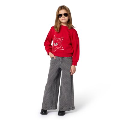 Denim pants MICHAEL KORS GIRL