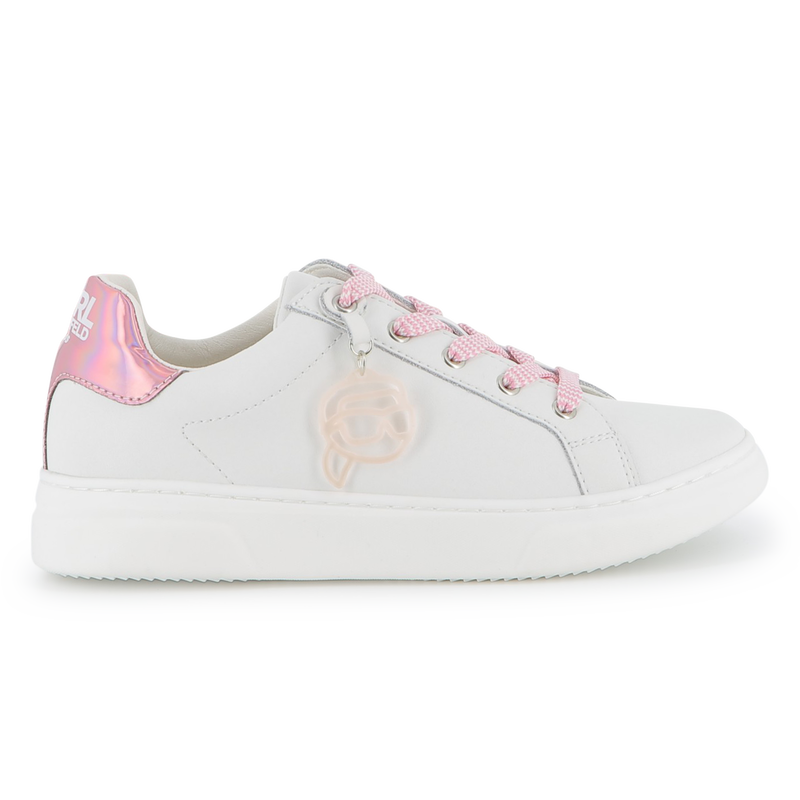 Lace-up low-top sneakers KARL LAGERFELD KIDS 
                    GIRL