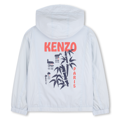 Hooded Windbreaker KENZO KIDS BOY