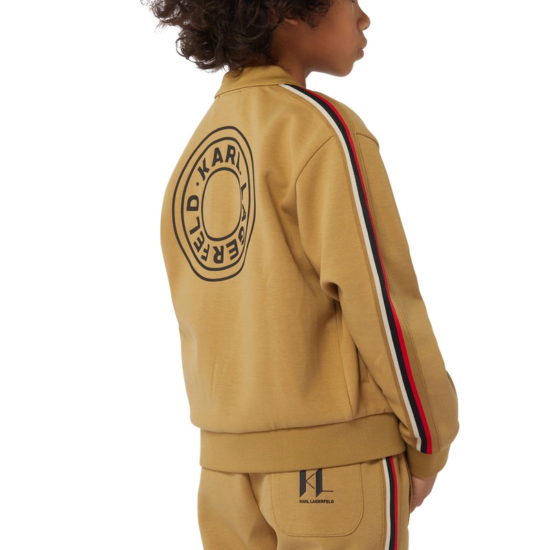Zip-Up Sweatshirt KARL LAGERFELD KIDS 
                        BOY