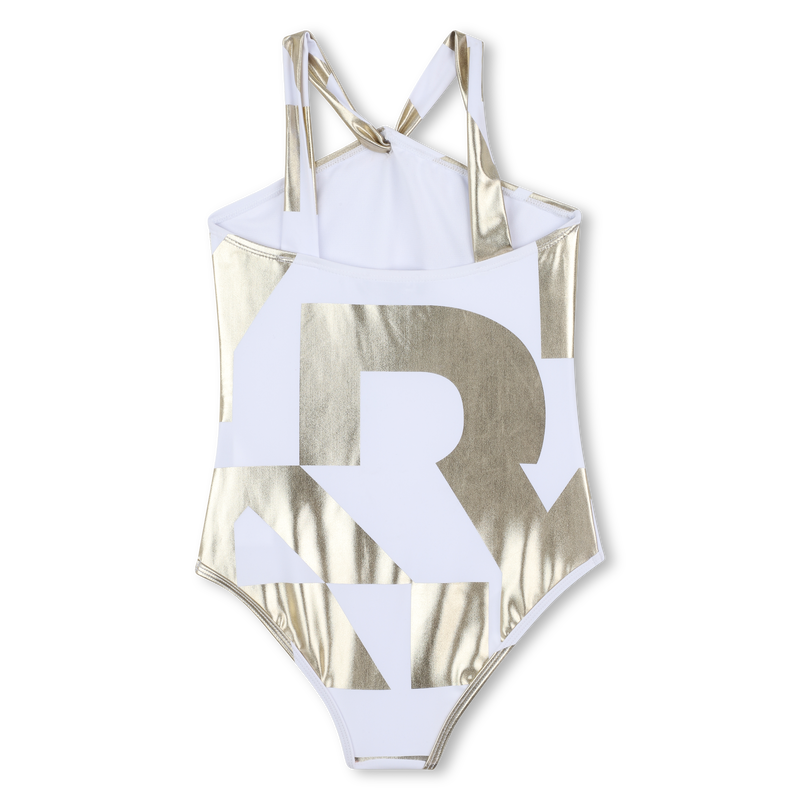 One-piece logo print swimsuit DKNY 
                    GIRL