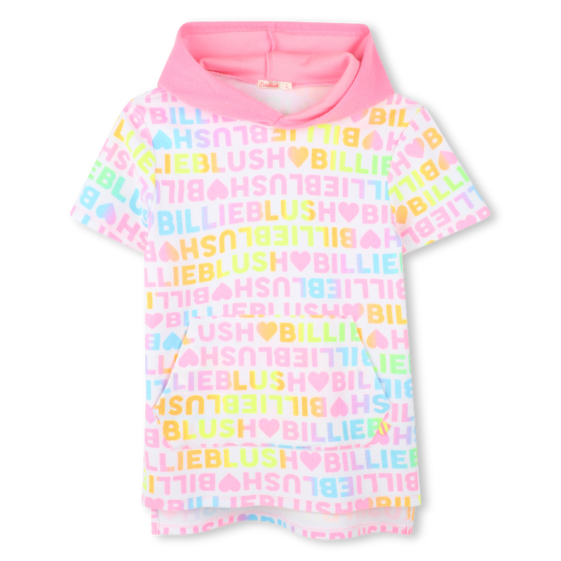 Straight hooded dress BILLIEBLUSH 
                        GIRL