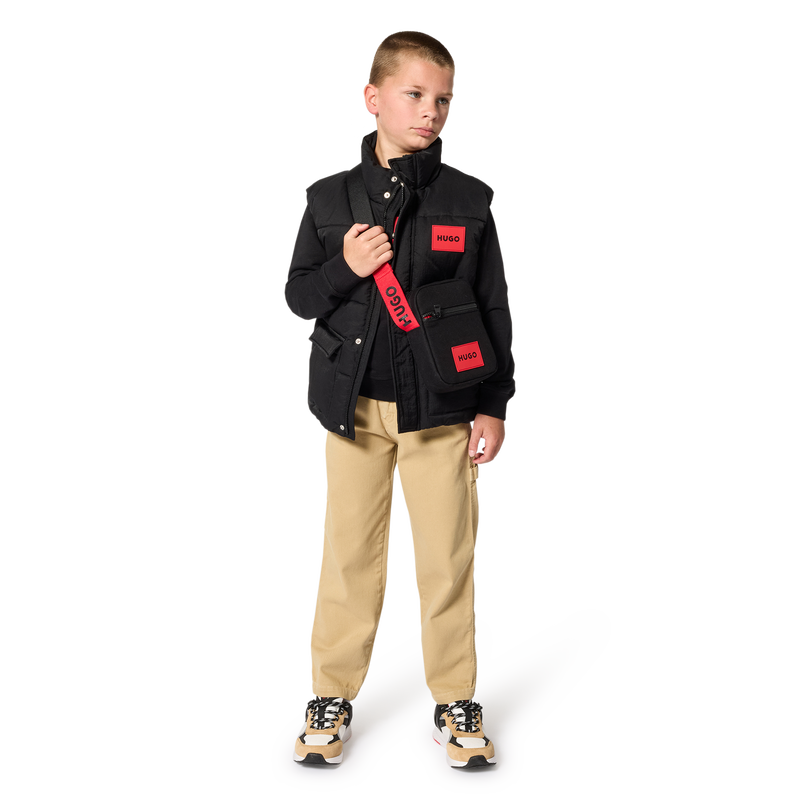 Topstitched Pants HUGO 
                        BOY