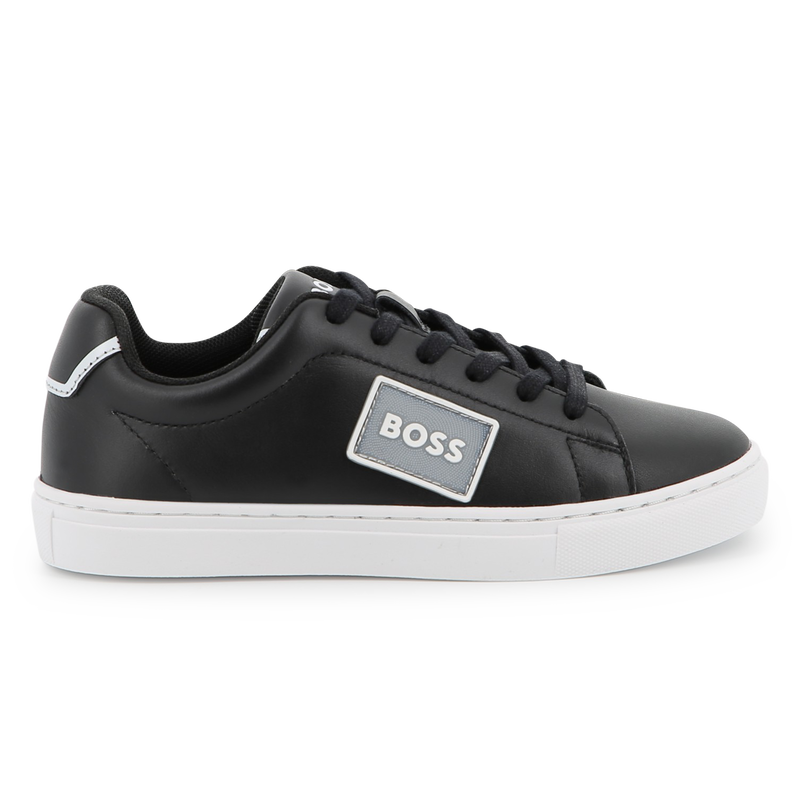 Cowhide leather sneakers BOSS 
                        BOY