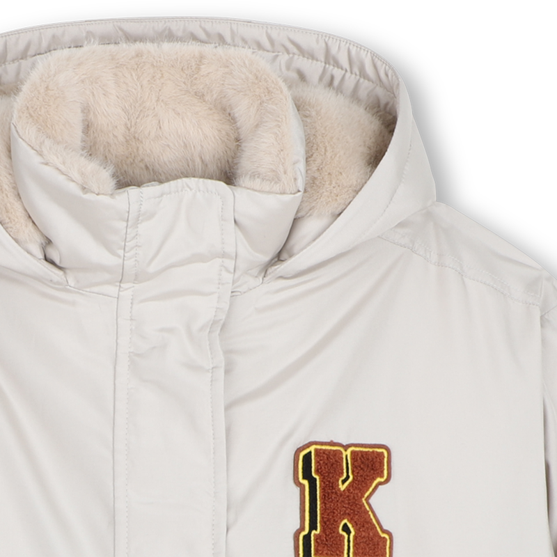 Hooded parka KENZO KIDS 
                        GIRL