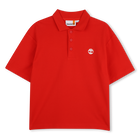 Short sleeve polo, RED, hi-res