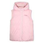 Reversible down jacket KENZO KIDS 
                    GIRL