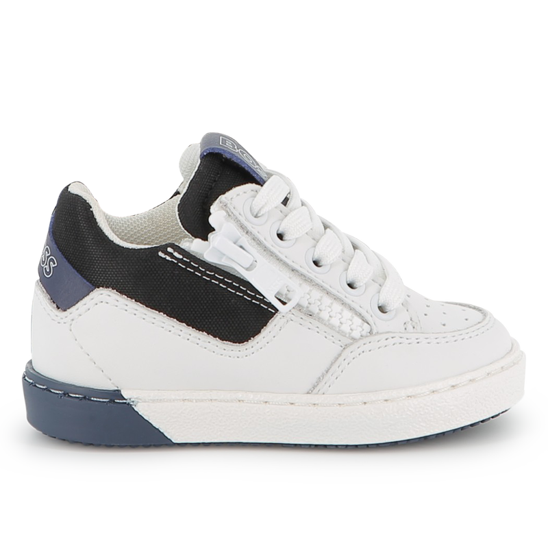 Sneakers with laces and zip BOSS 
                        BOY