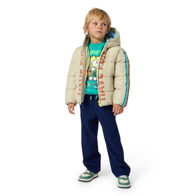 Hooded down jacket BILLIEBLUSH BOY