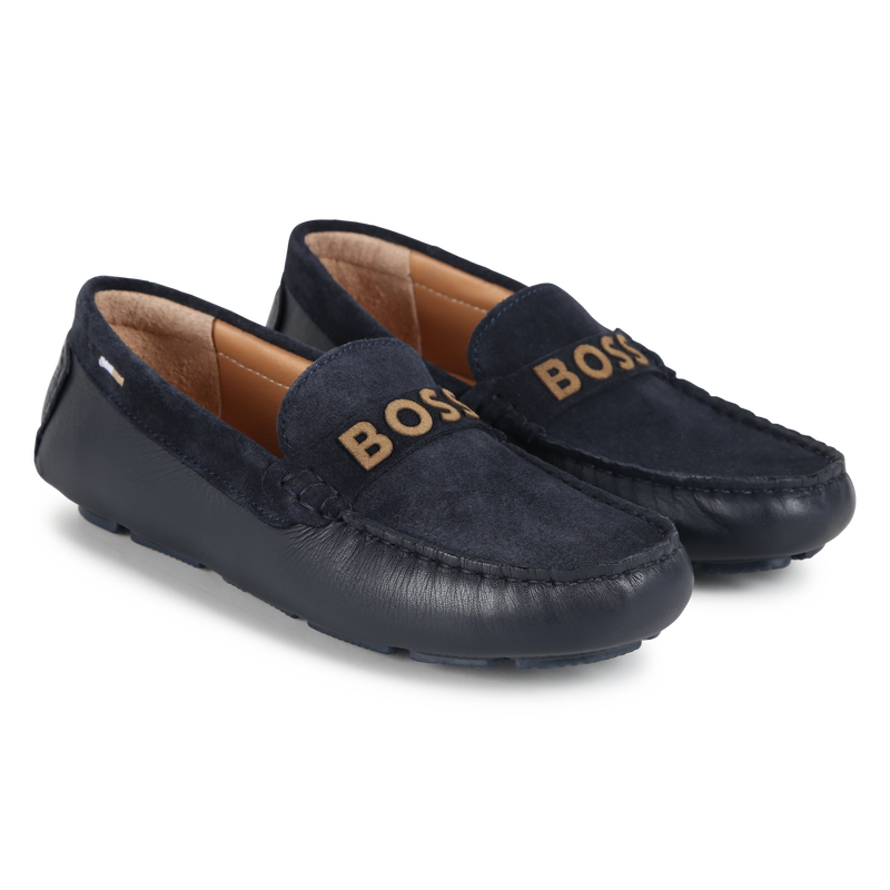 Leather Moccasins BOSS 
                    BOY
