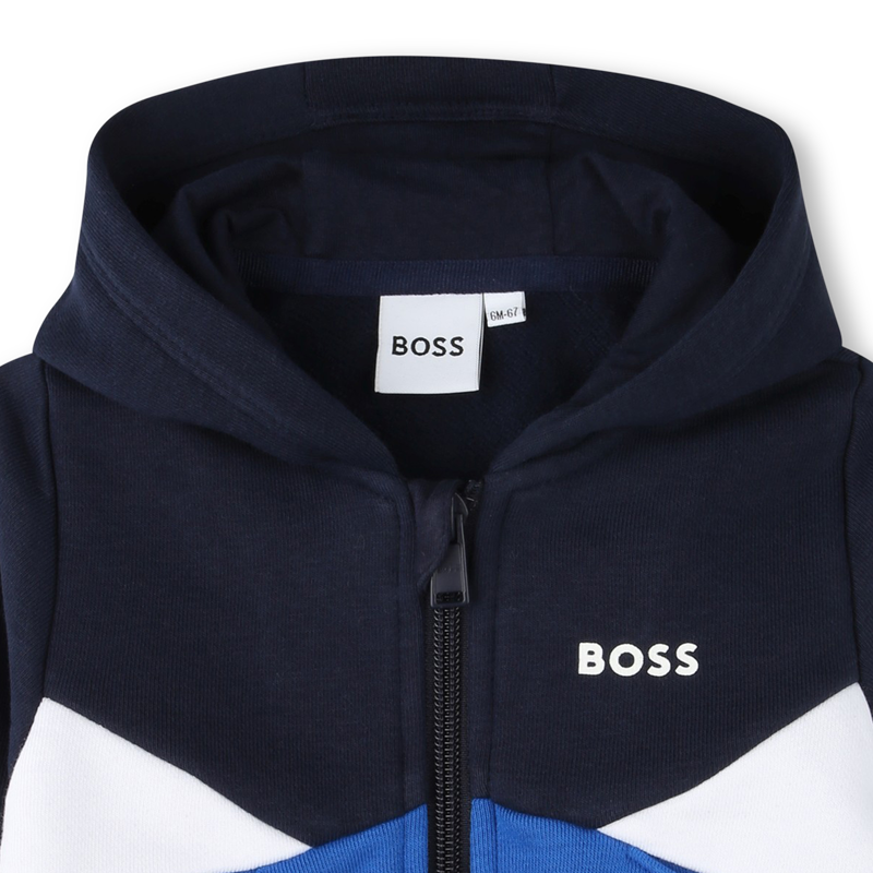 HOODED CARDIGAN BOSS 
                        BOY