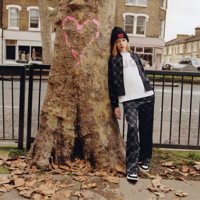 Knit Cotton Hat HUGO 
                    UNISEX