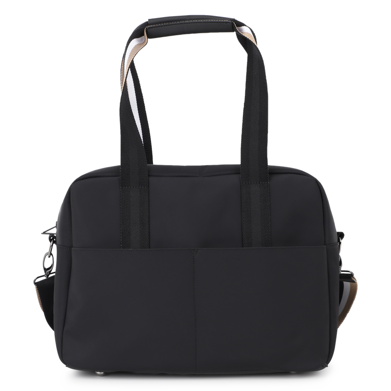 Diaper bag with tricolor laces BOSS 
                        UNISEX