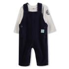 Corduroy dungaree set TIMBERLAND 
                    BOY