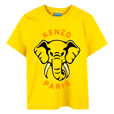Short-sleeved cotton T-shirt KENZO KIDS UNISEX