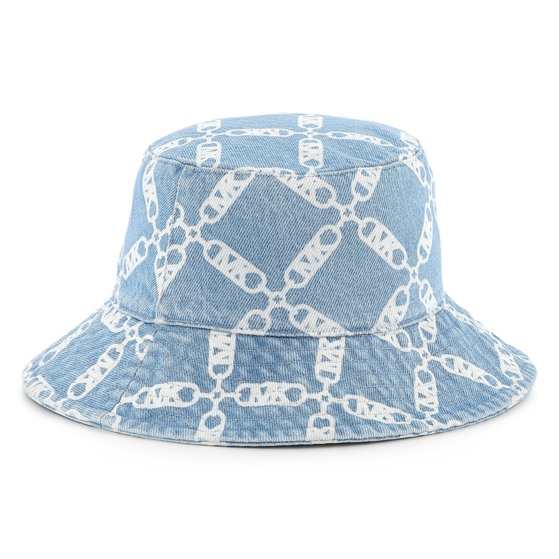 Illustrated denim bucket hat MICHAEL KORS 
                        GIRL