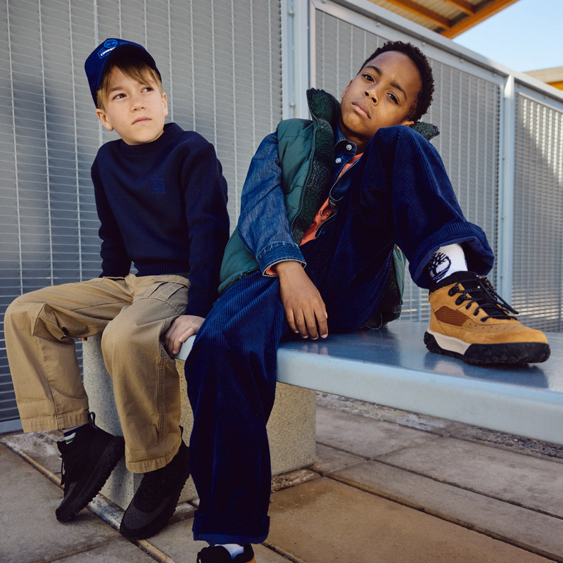 Long-sleeved jersey T-shirt TIMBERLAND 
                    BOY