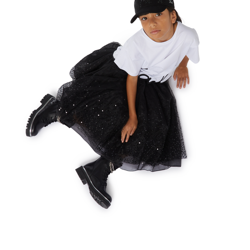 Signature Logo Tee KARL LAGERFELD KIDS 
                        GIRL