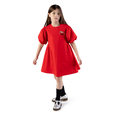 Balloon Sleeve Dress KENZO KIDS GIRL