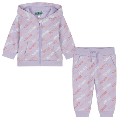 Cardigan & Trouser Set KENZO KIDS GIRL