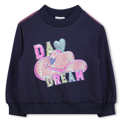 Fleece sweatshirt BILLIEBLUSH GIRL