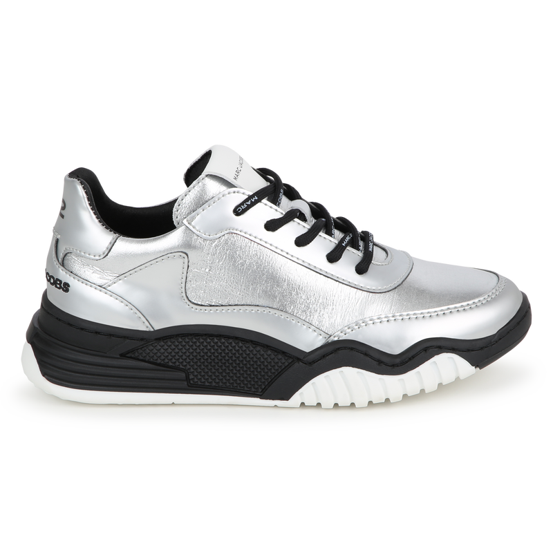 Marc jacobs silver sneakers store