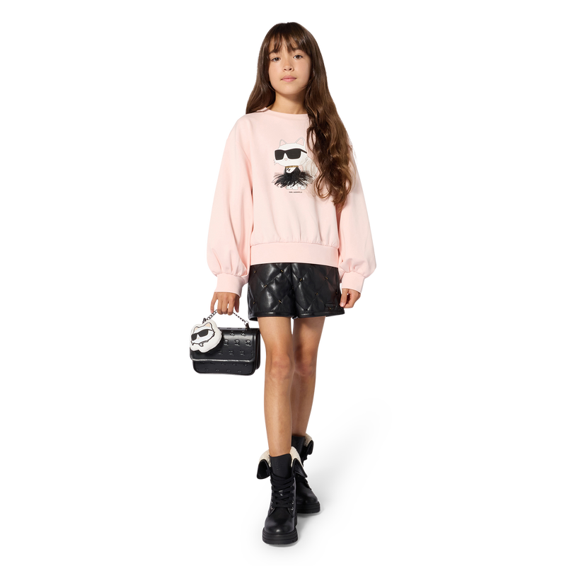Sweatshirt KARL LAGERFELD KIDS 
                        GIRL