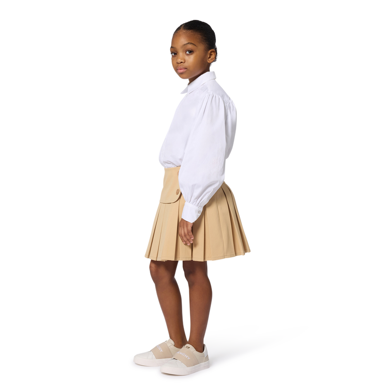 Cotton jacquard shirt GIVENCHY 
                        GIRL