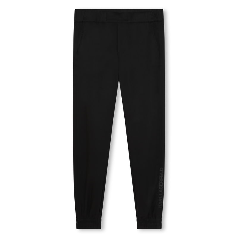 Elasticated-Ankle Pants KARL LAGERFELD KIDS 
                    BOY