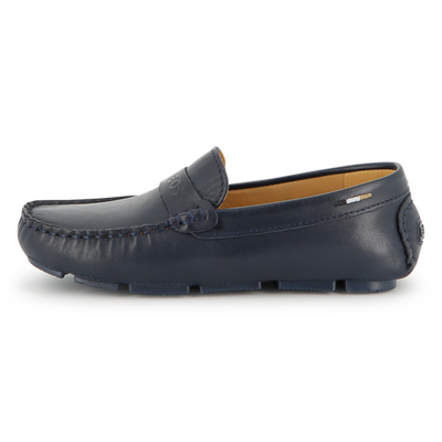 COWHIDE LEATHER LOAFERS BOSS BOY
