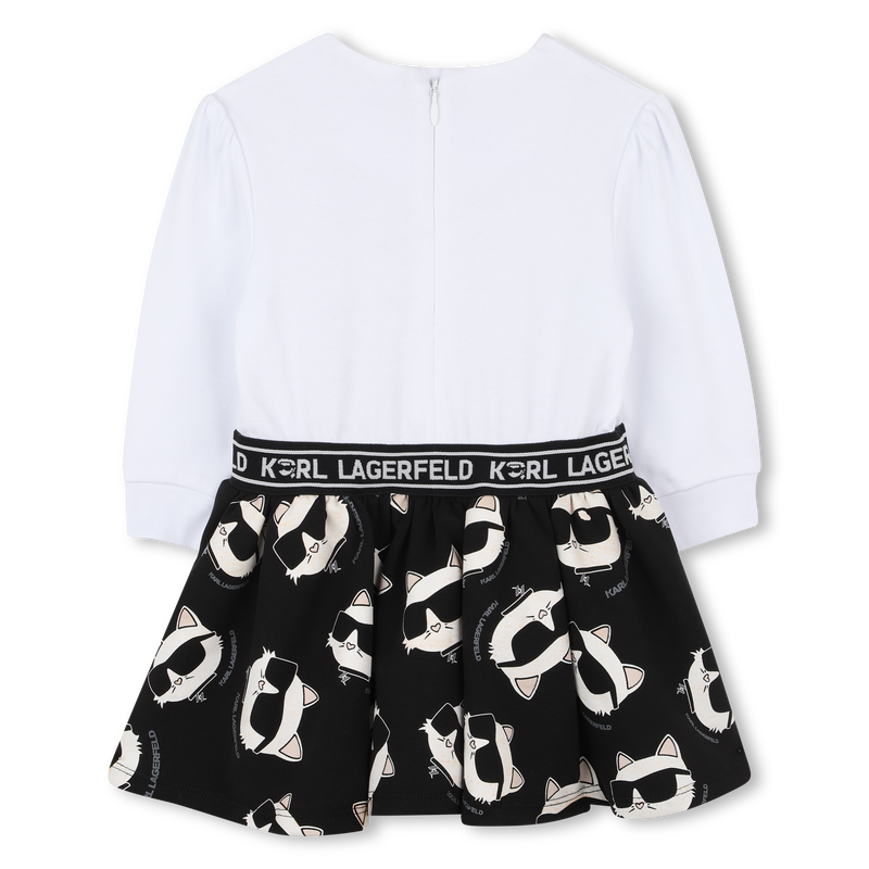 Long sleeve dress KARL LAGERFELD KIDS 
                        GIRL
