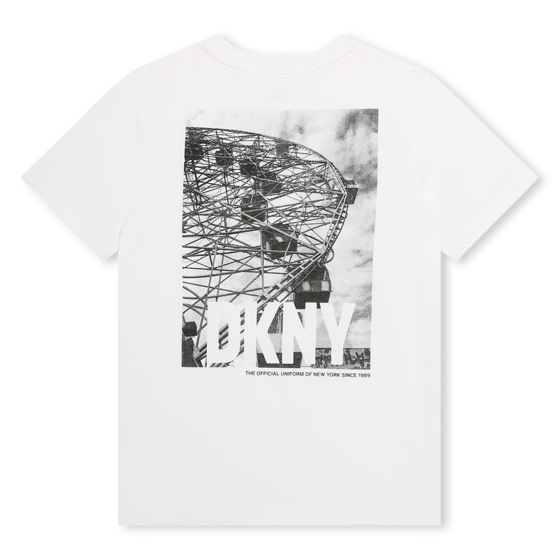 Short-sleeved cotton T-shirt DKNY 
                    BOY