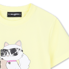 Short-Sleeved T-Shirt KARL LAGERFELD KIDS 
                    GIRL