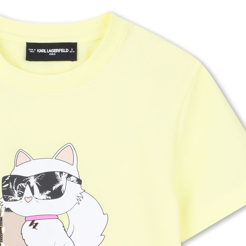 Short-Sleeved T-Shirt KARL LAGERFELD KIDS 
                        GIRL
