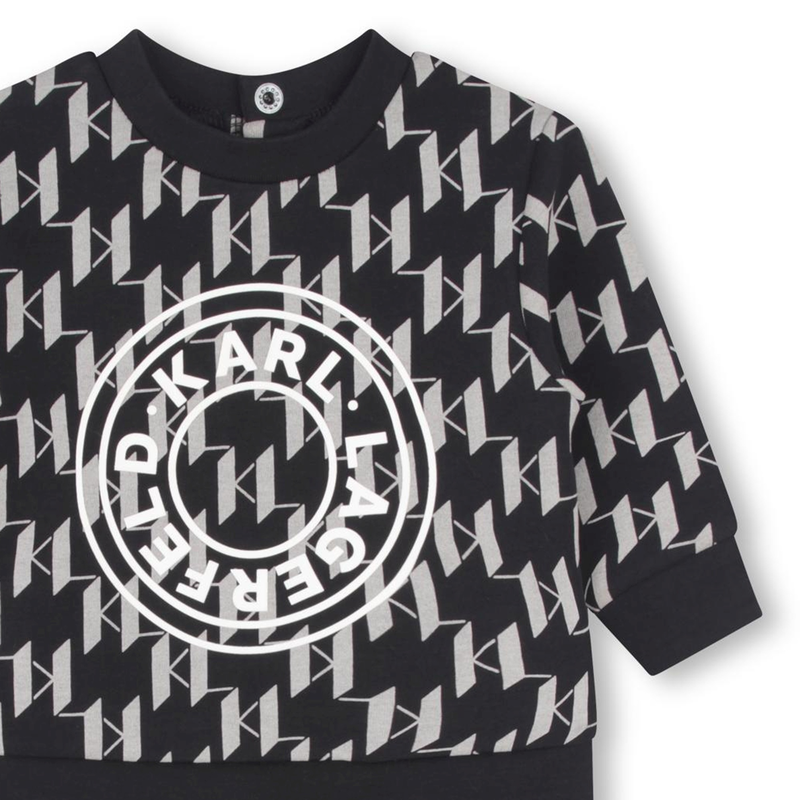 Printed Onesie KARL LAGERFELD KIDS 
                        BOY