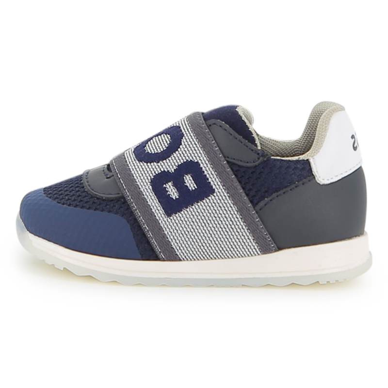 Sneakers with branded elastic BOSS 
                    BOY