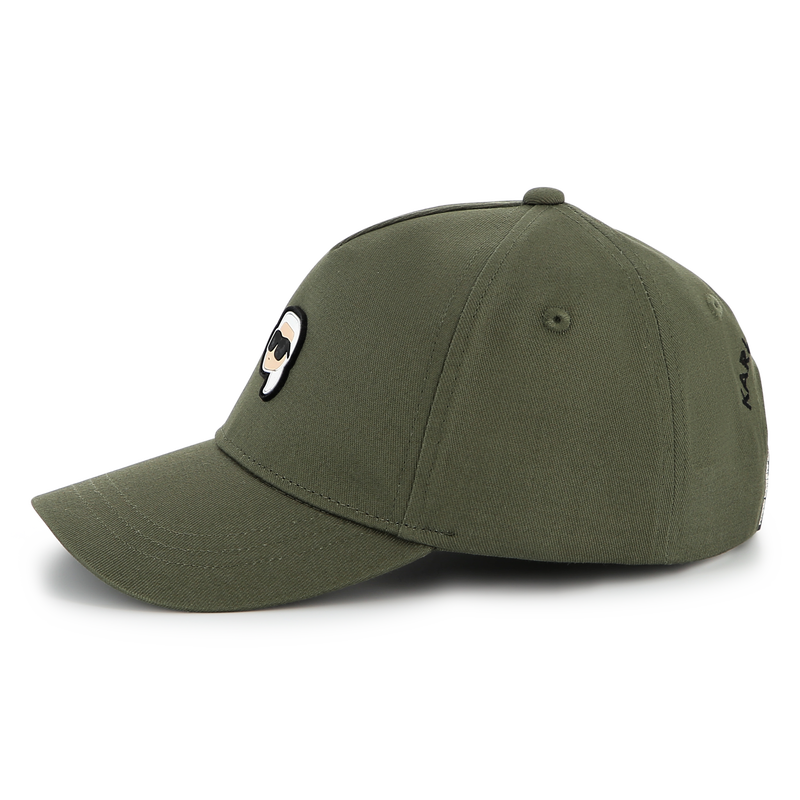 Adjustable cotton cap KARL LAGERFELD KIDS 
                        BOY