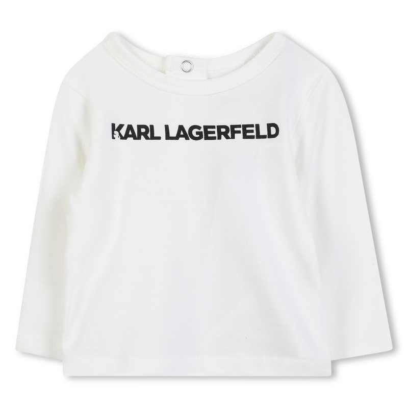 T-shirt, boxer shorts and scarf set KARL LAGERFELD KIDS 
                        BOY
