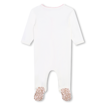 Cotton Press Stud Pajamas KENZO KIDS GIRL