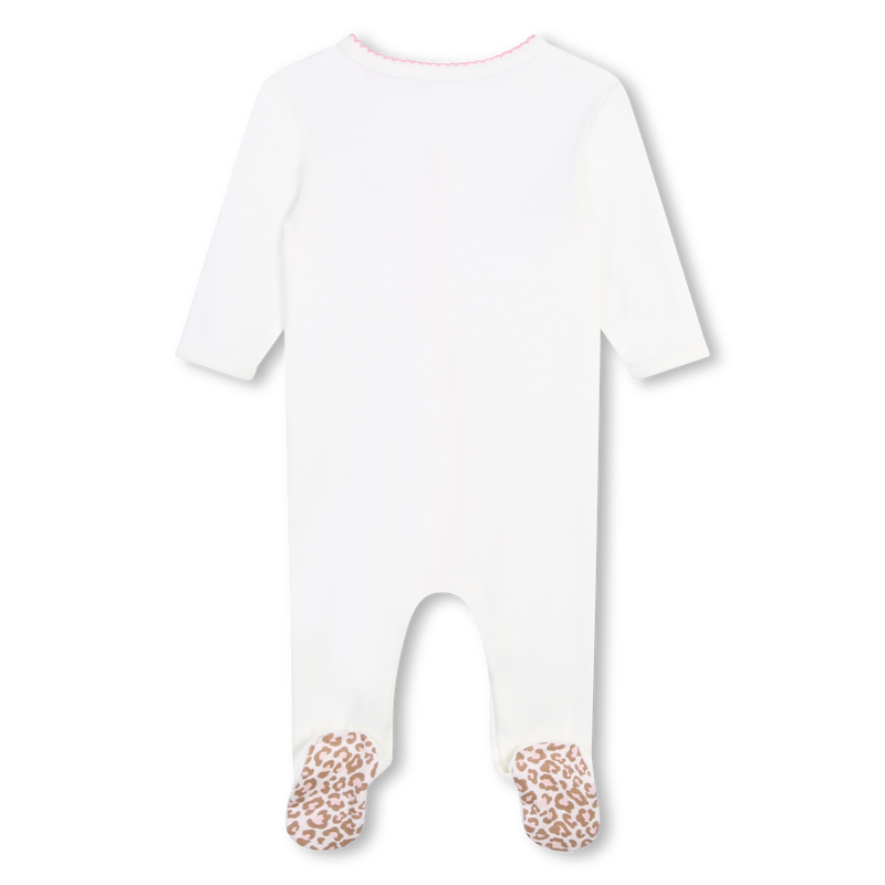 Cotton Press Stud Pajamas KENZO KIDS 
                        GIRL
