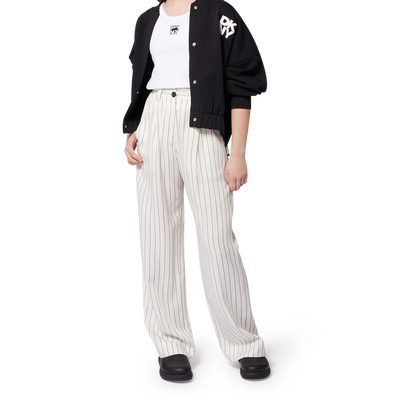 Striped wide-leg trousers DKNY GIRL