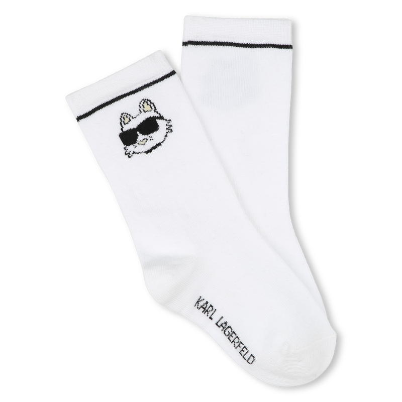 Socks (Set Of 2 Pairs) KARL LAGERFELD KIDS 
                    UNISEX