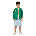 Embroidered Bermuda shorts KENZO KIDS 
                    BOY