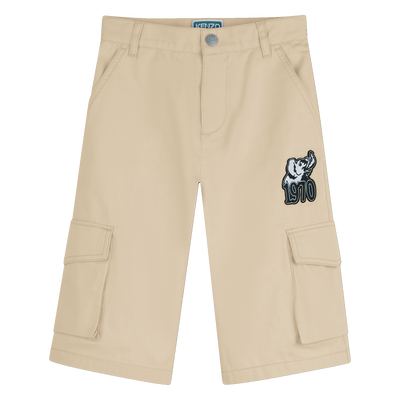 Patch Pocket Bermudas KENZO KIDS BOY