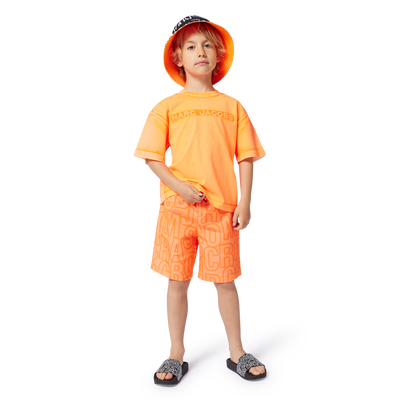 Embroidered cotton T-shirt MARC JACOBS UNISEX